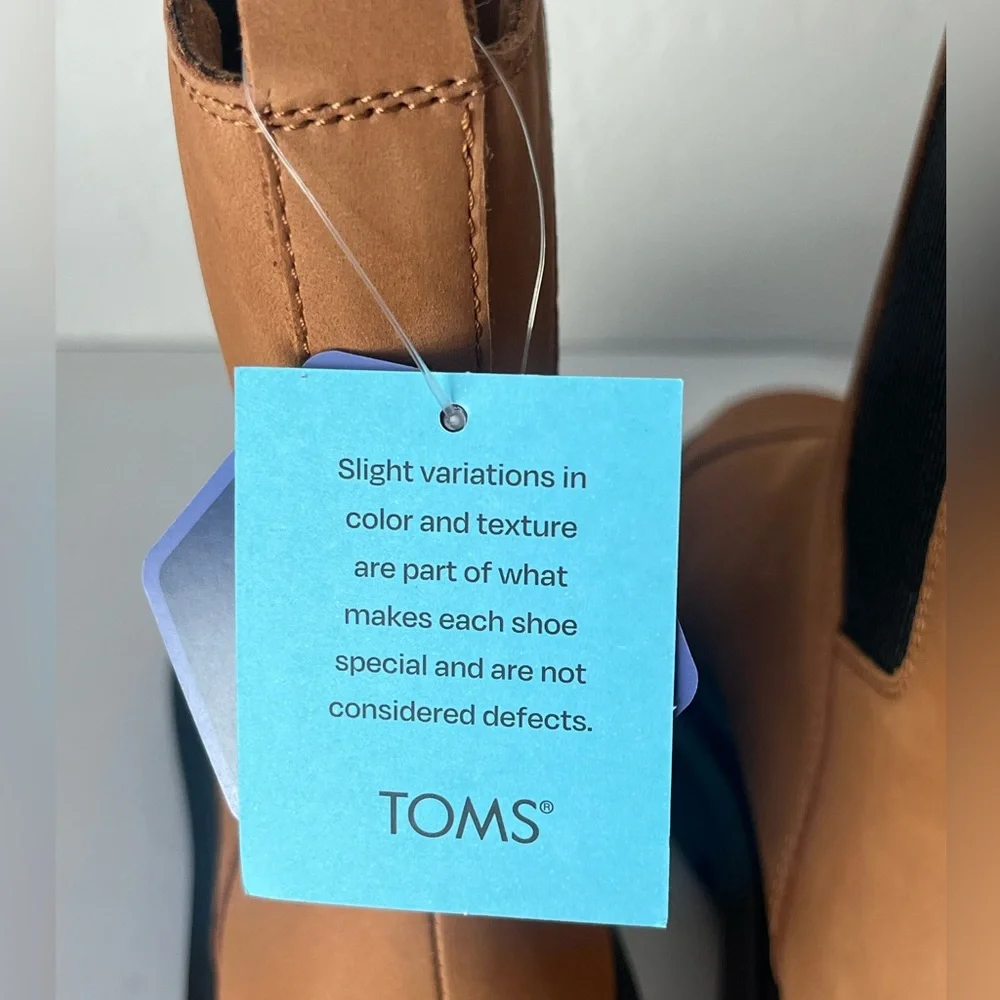 NWT Toms Rowan waterproof Chelsea boots 8 - Picture 12 of 13